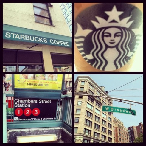Chambers and West Broadway Starbucks